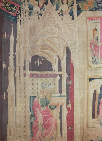 El Lector, del Tapiz del Apocalipsis de Angers, 1373-87 de Nicolas Bataille